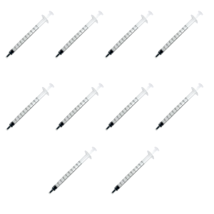 Syringes 1ml 1.5in 10 Piece