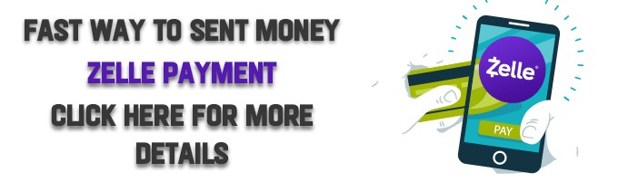 Zelle Payment Info